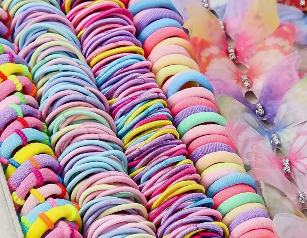 Baby Hair Bow & Styling Kit 🎀 – No Pull, Soft & Cute